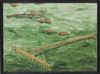 Neil Jenney - Rake and Leaves