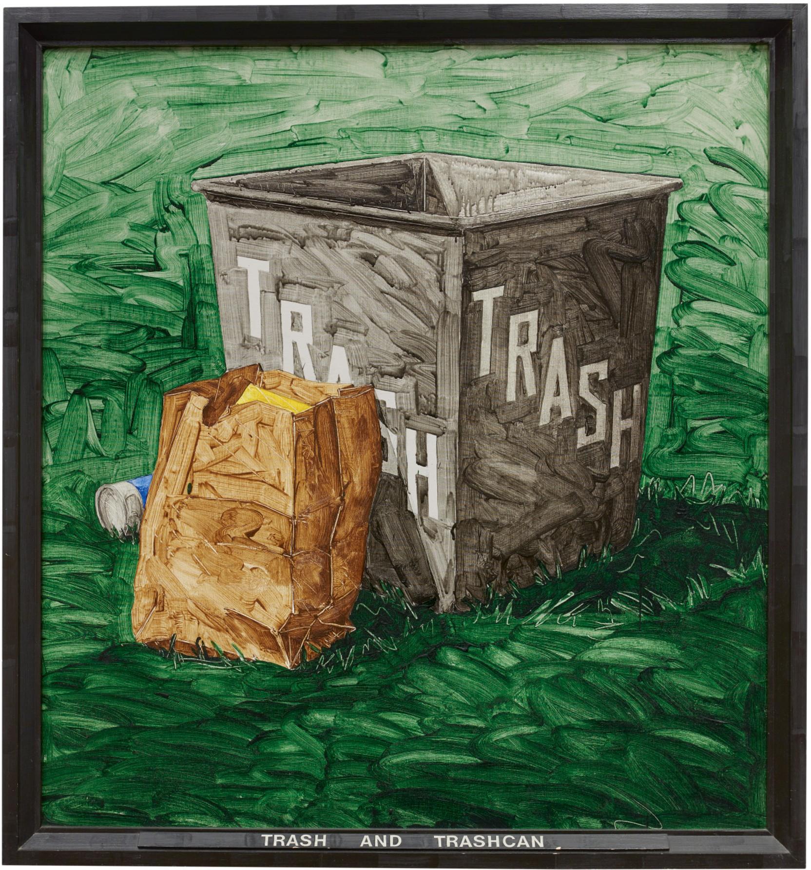 Neil Jenney - Trash And Trashcan