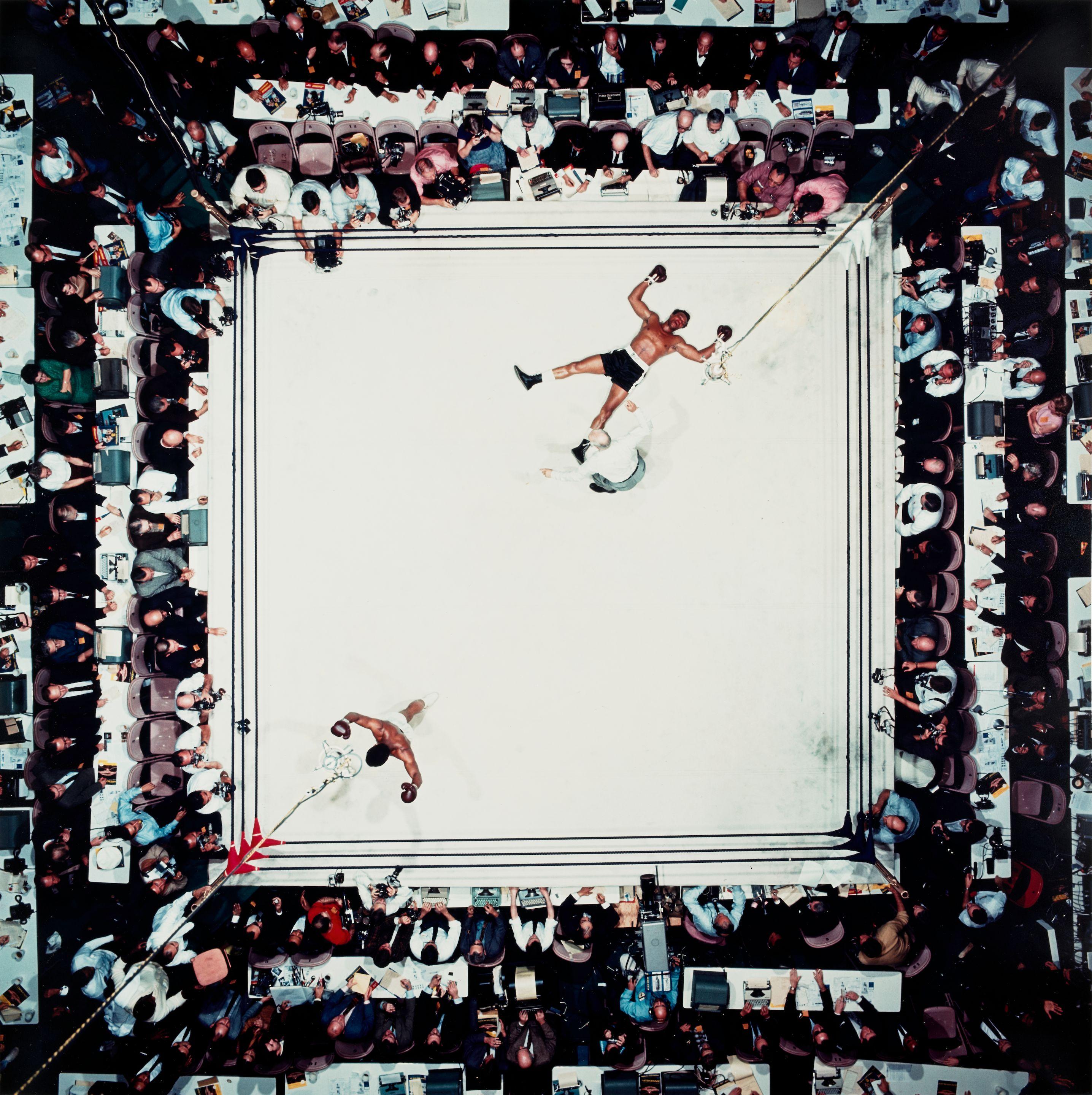 Neil Leifer - Muhammad Ali Aerial Shot