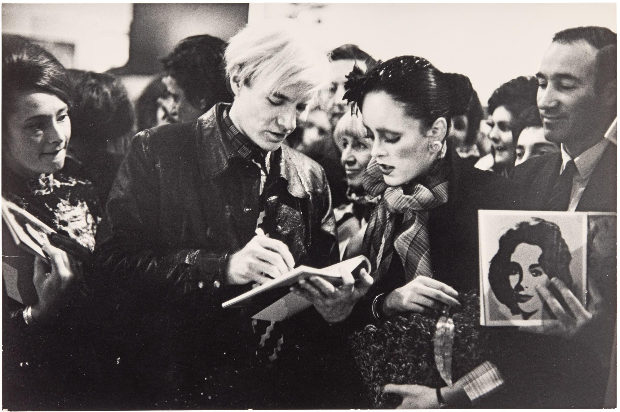 Neil Libbert - Andy Warhol At Tate Gallery, 1971