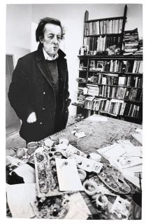 Neil Libbert - Edward Burra At His Home, Playden, Sussex, Dec 1970