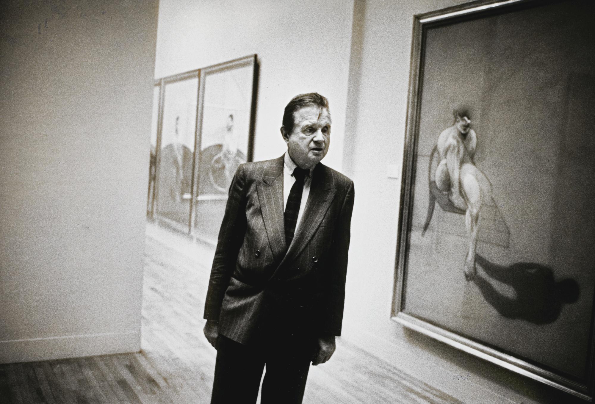 Neil Libbert - Francis Bacon At His Tate Show, London, May 1985