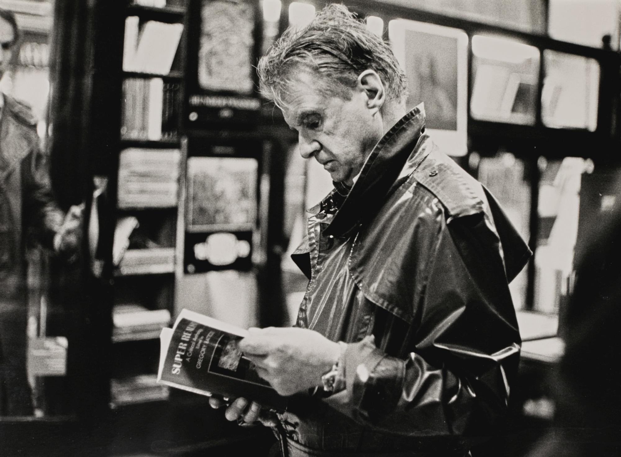 Neil Libbert - Francis Bacon, Bookshop In Charing Cross Road, London, 1984