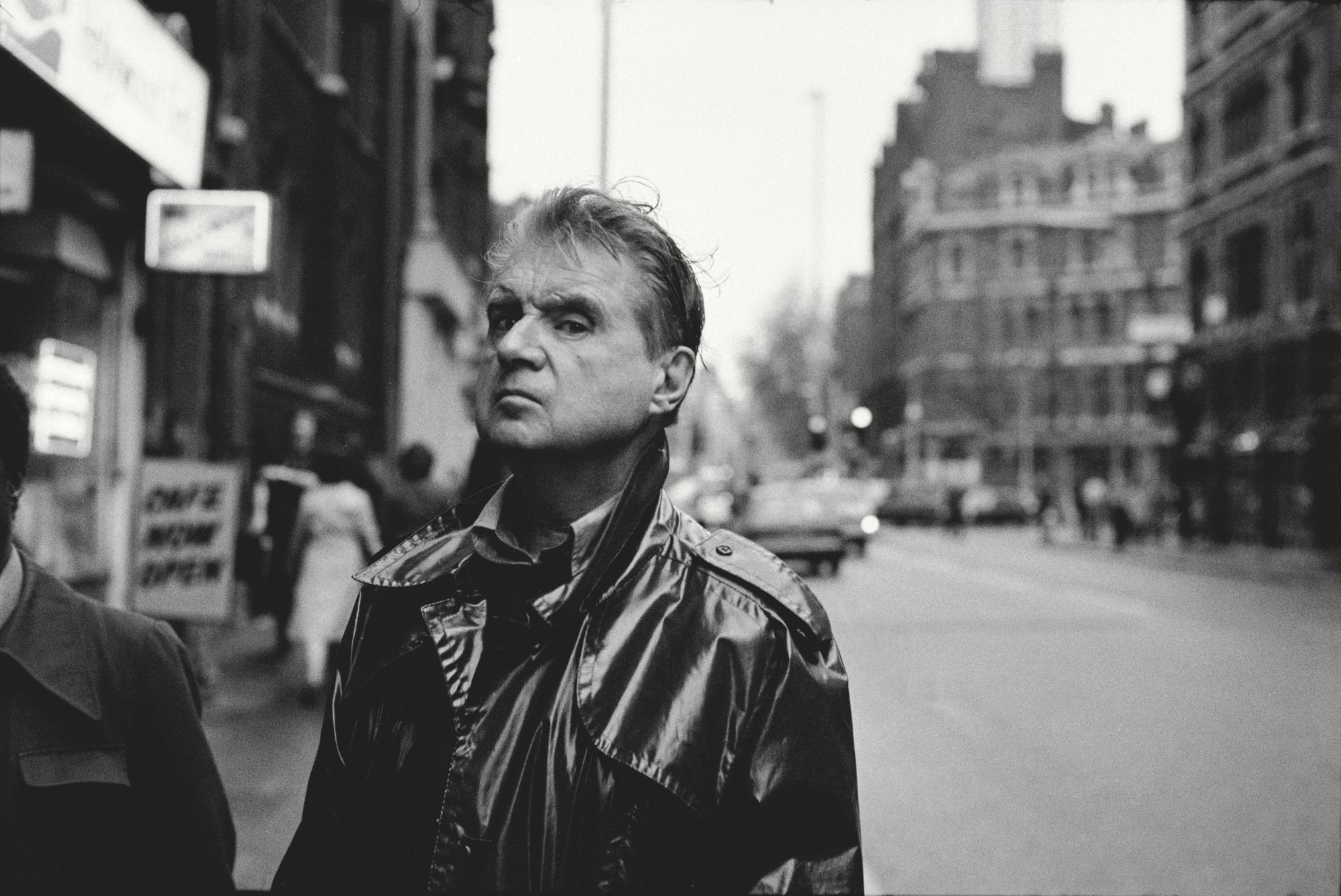 Neil Libbert - Francis Bacon, Charing Cross Road, London, 1984