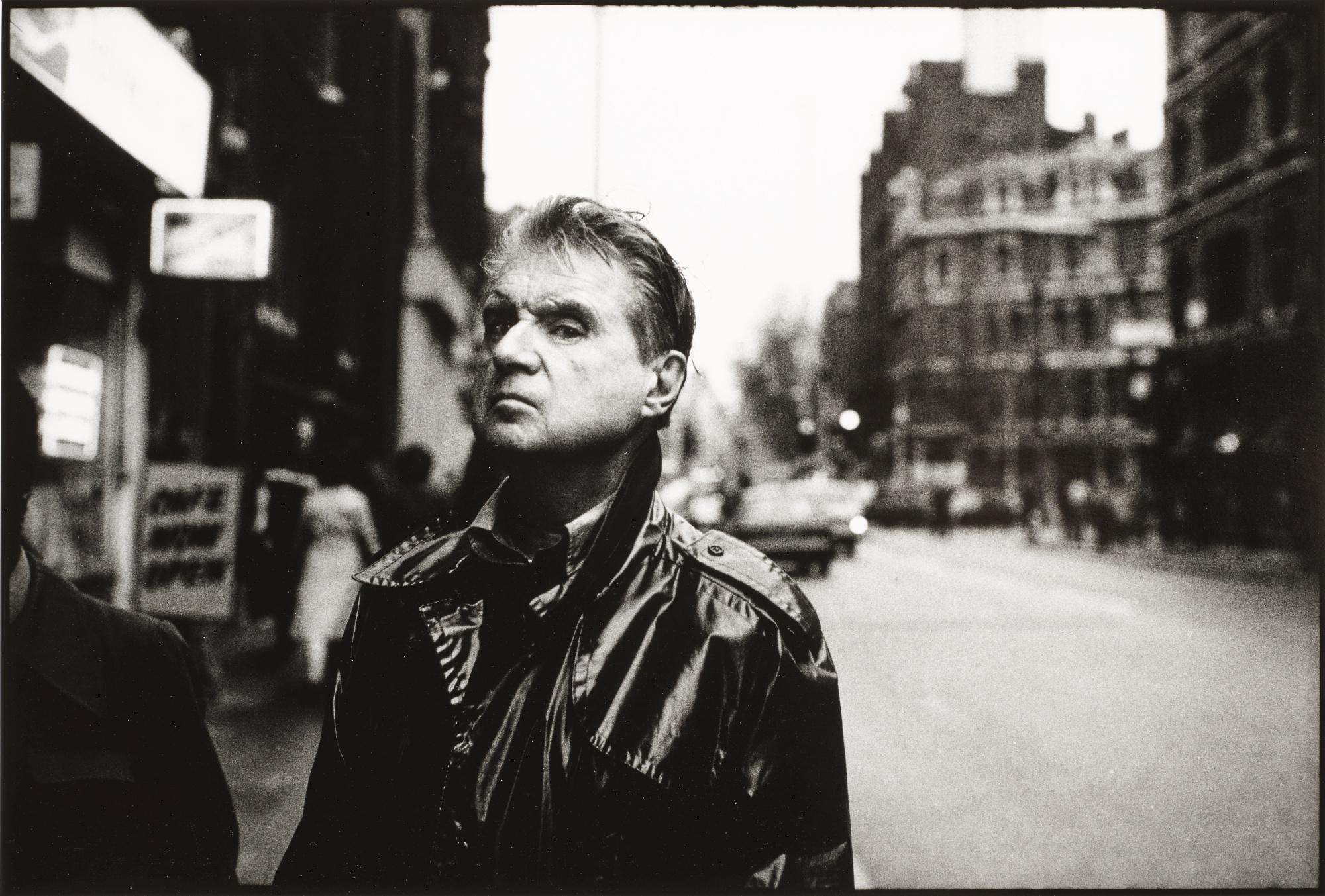 Neil Libbert - Francis Bacon, Charing Cross Road, London, 1984