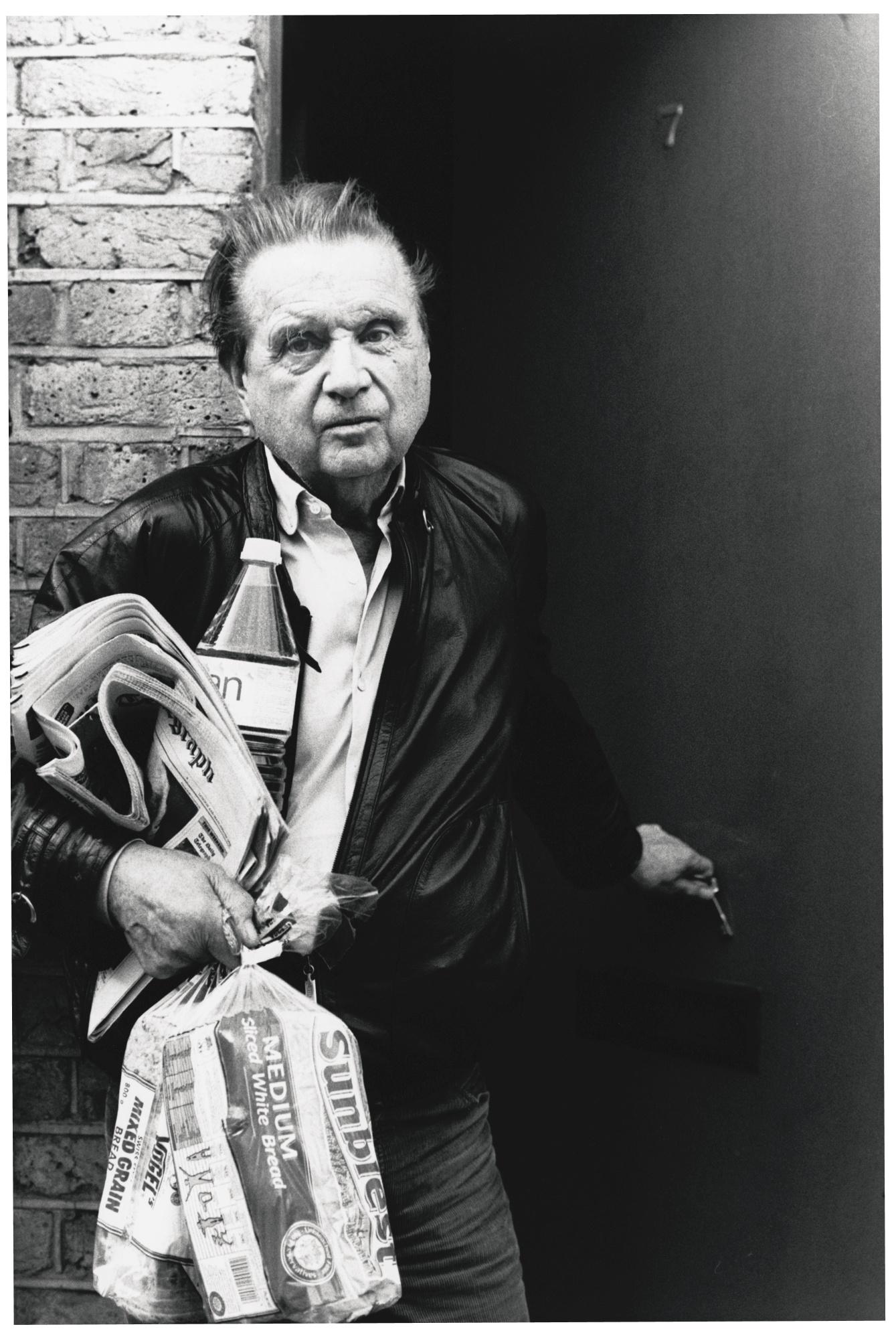 Neil Libbert - Francis Bacon, On His 80Th Birthday, 1989