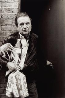 Neil Libbert - Francis Bacon, Reece Mews, London, October 1989