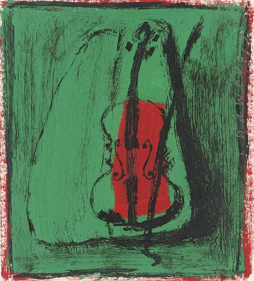 Neil Shawcross, R.U.A., A.R.H.A. - The Cello; The Japanese Stamp