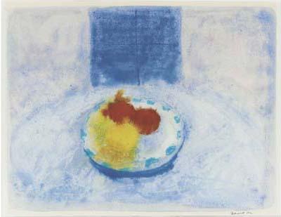 Neil Shawcross, R.U.A. - Still life with Oranges and a Lemon