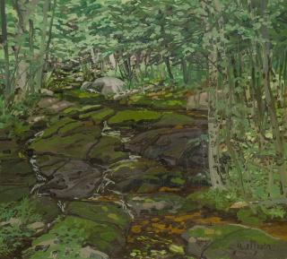 Neil Welliver - Study For Outcropping