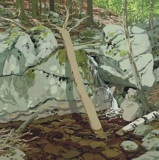 Neil Welliver - Untitled, 1976
