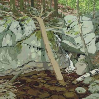 Neil Welliver - Untitled, 1976