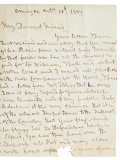 Nelson, Horatio Lord - Autograph Letter Signed (\