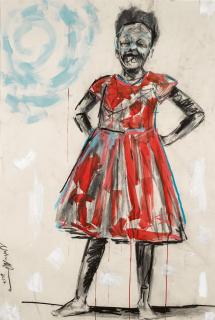 Nelson Makamo - Girl With Hands On Hips