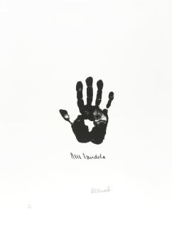 Nelson Rolihlahla Mandela - Hand Of Africa (Right Hand), From Impressions Of Nelson Mandela