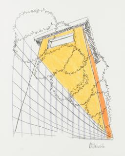 Nelson Rolihlahla Mandela - The Guard Tower, from \'Reflections of Robben Island\'
