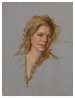 Nelson Shanks - Renée Fleming (A Sketch)