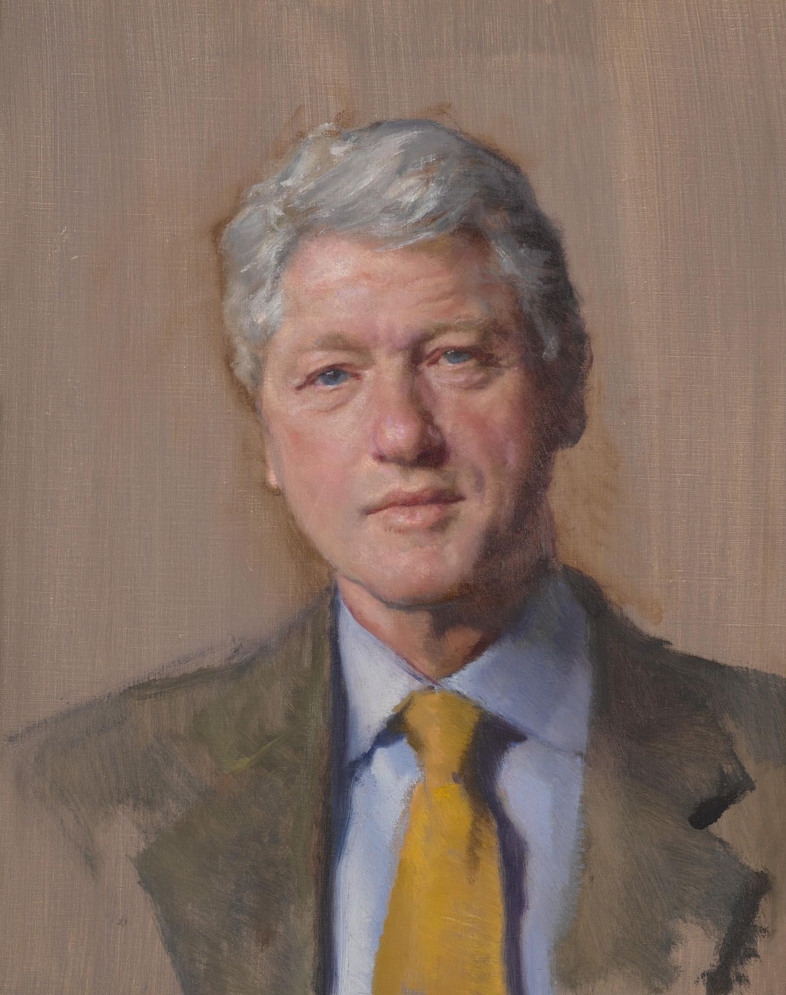 Nelson Shanks - William Jefferson Clinton (A Sketch)