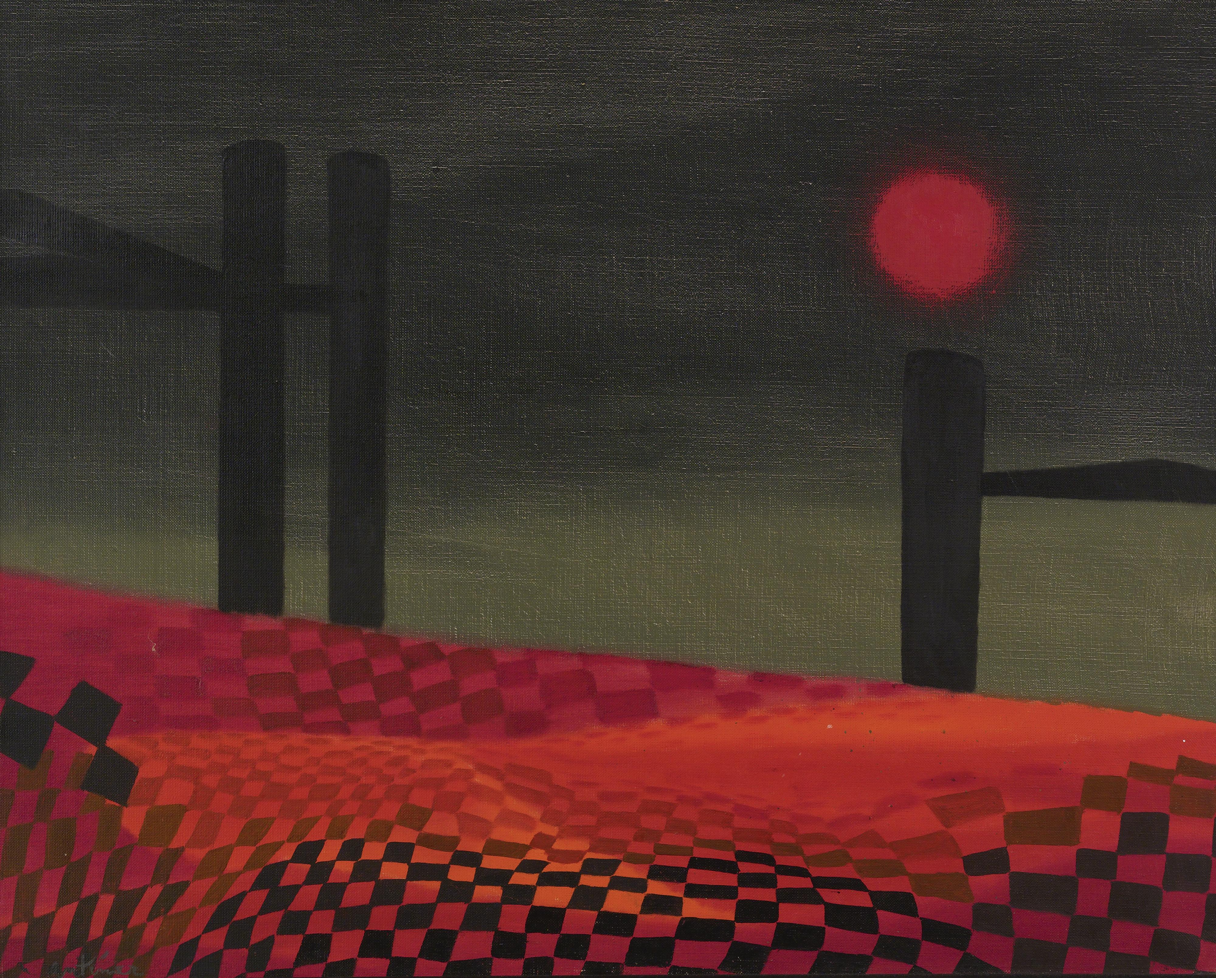 Nemesio Antúnez - Red Towel