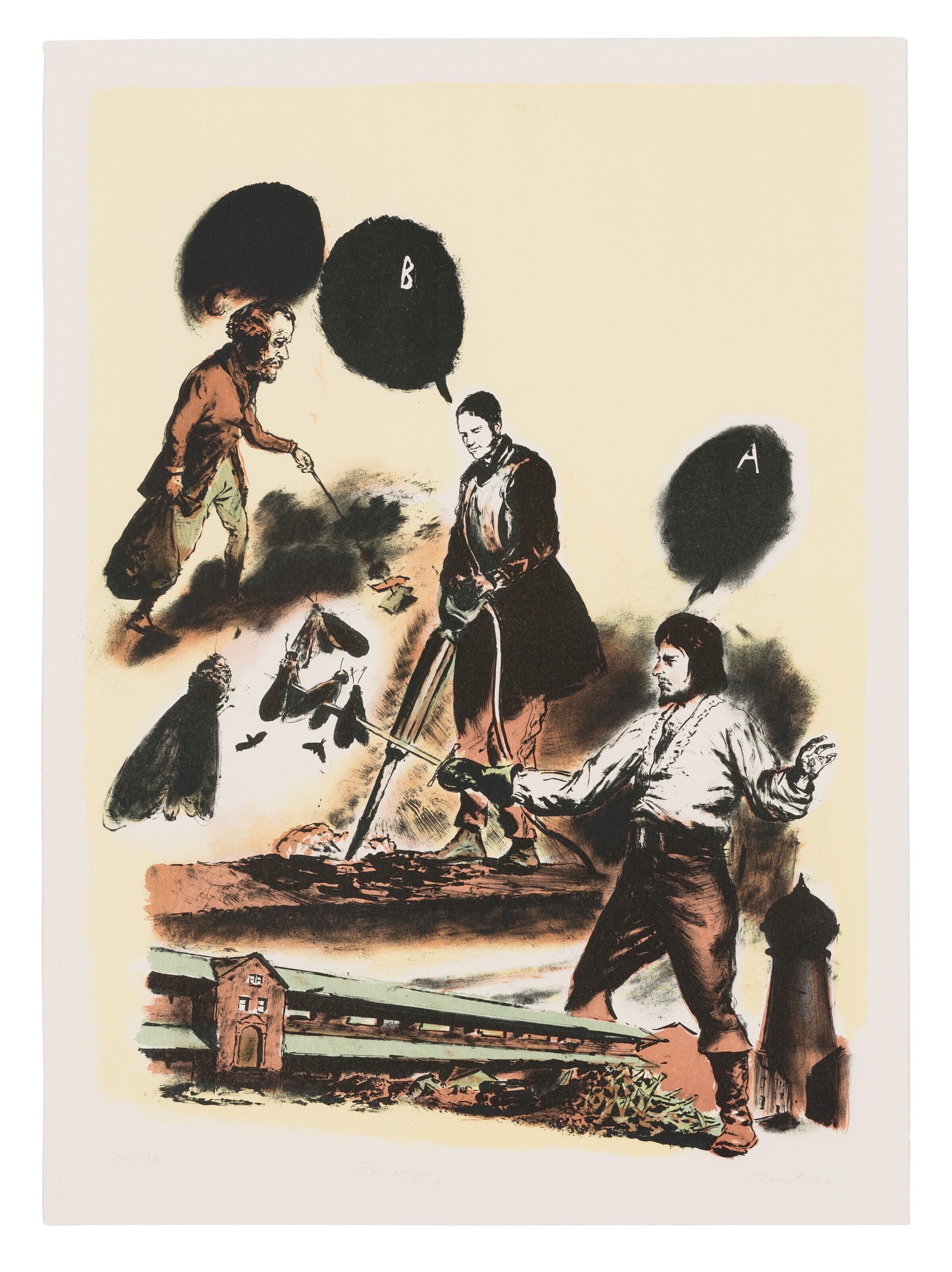 Neo Rauch - Der Hergang