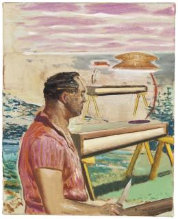 Neo Rauch - Mann auf dem Lande