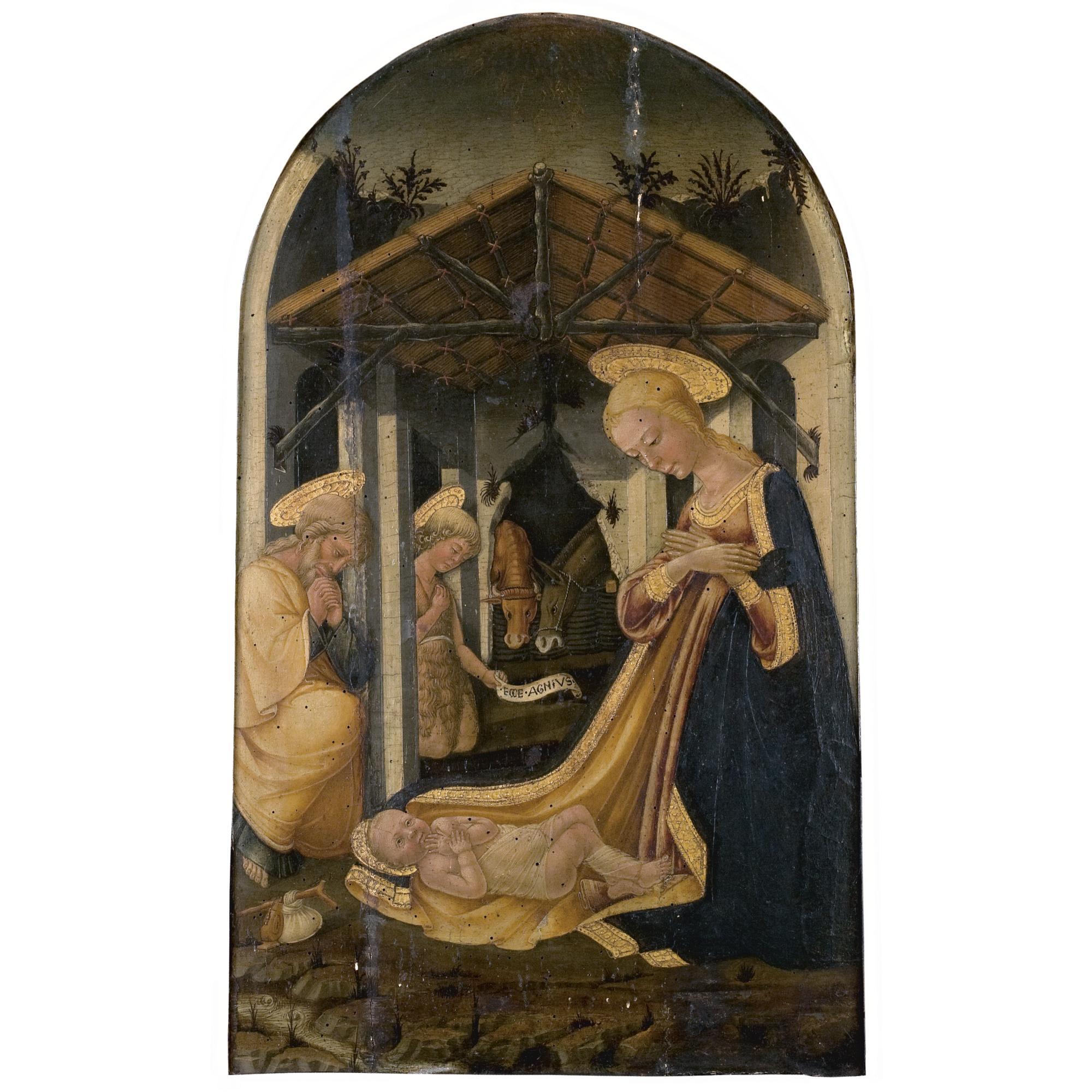 Neri Di Bicci - The Nativity