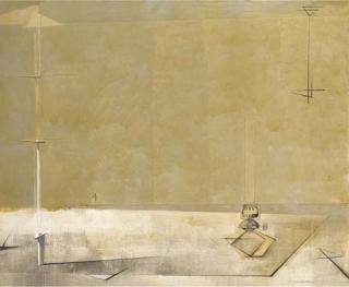 Nevill Johnson, R.H.A. - Lamp and 4