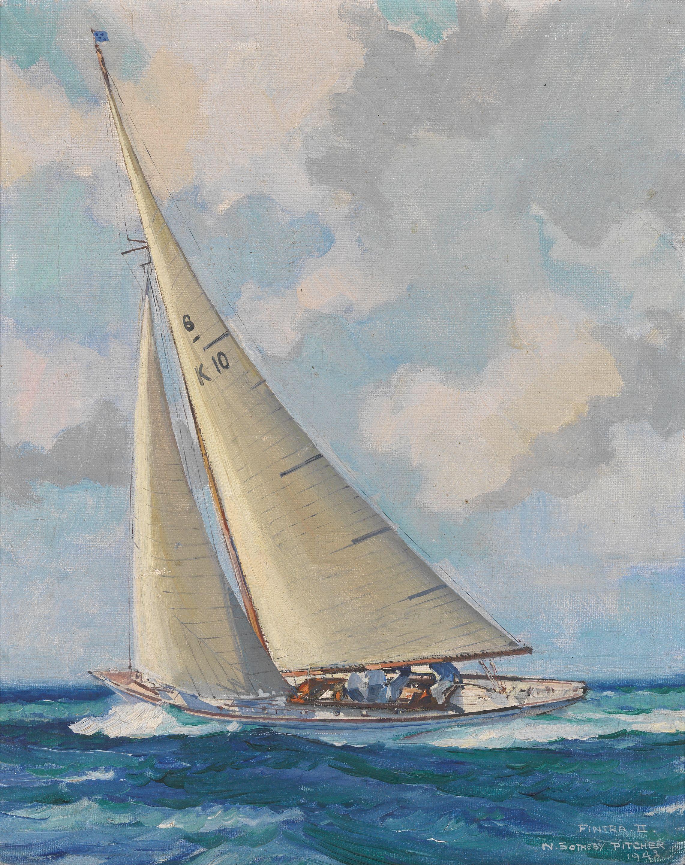 Neville Sotheby Pitcher - The 6 metre Fintra II