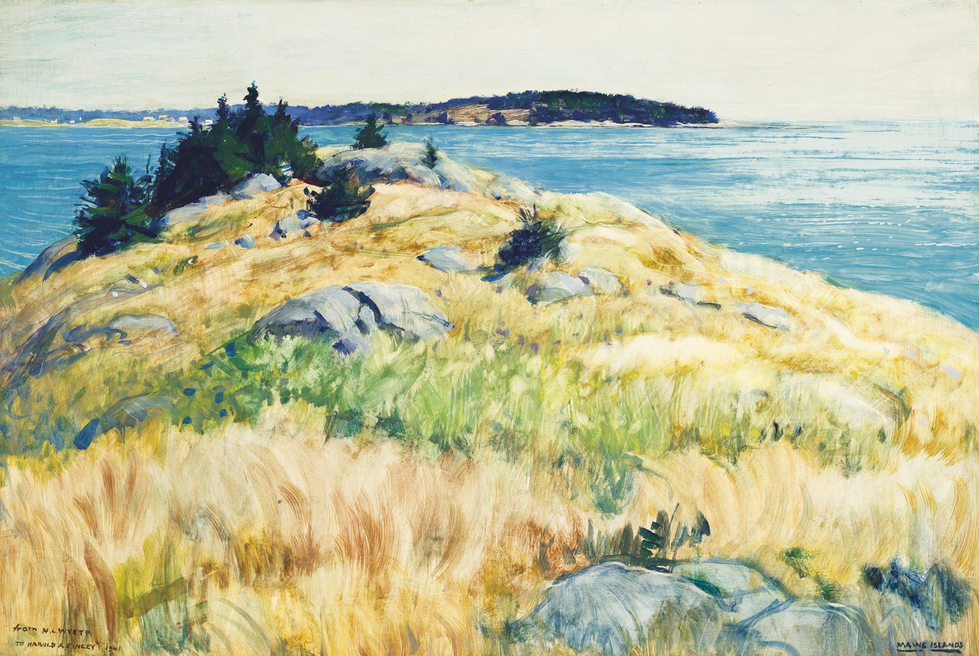 Newell Convers Wyeth - Maine Islands
