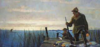 Newell Convers Wyeth - The Duck Hunt