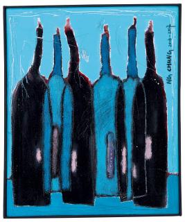 Ng Chung - Blue Bottles(Painted In 2016-2017)
