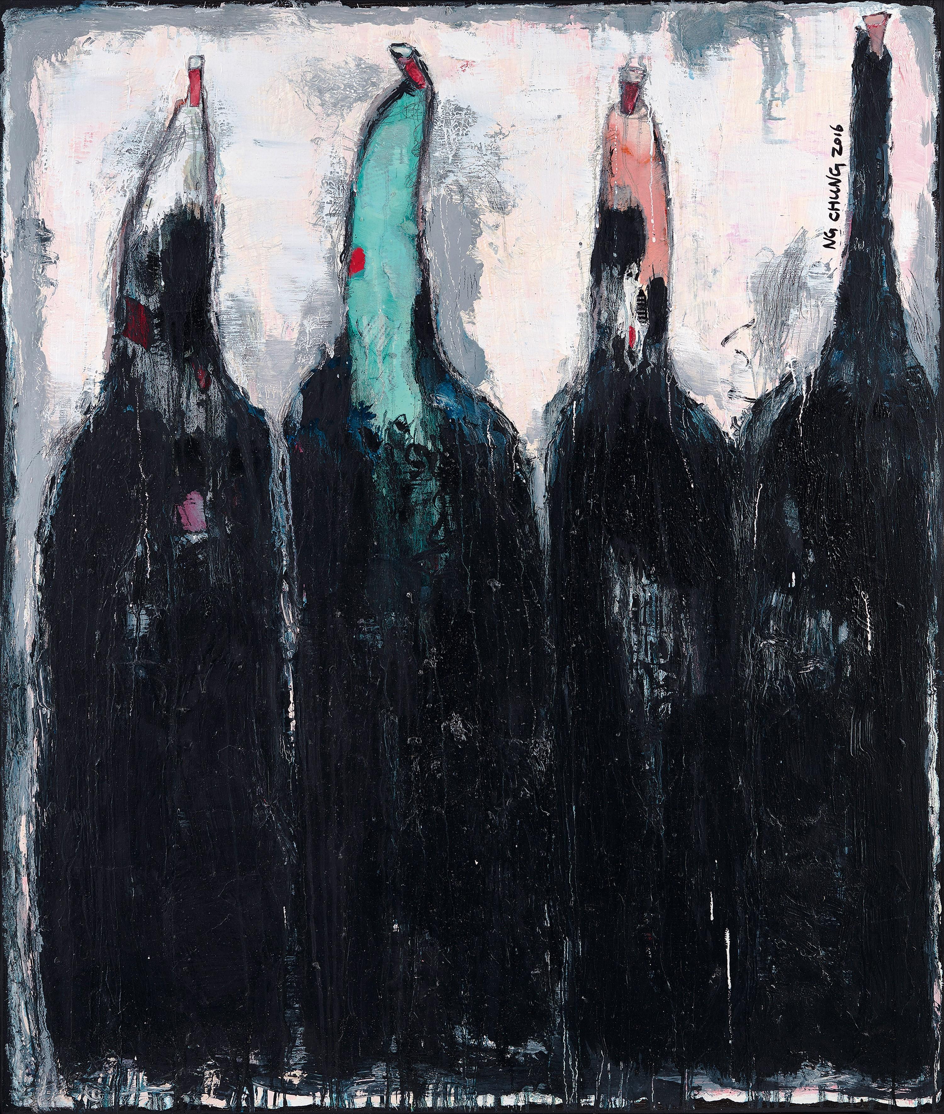 Ng Chung - Bottle 147(Painted In 2016)