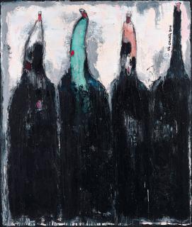 Ng Chung - Bottle 147(Painted In 2016)