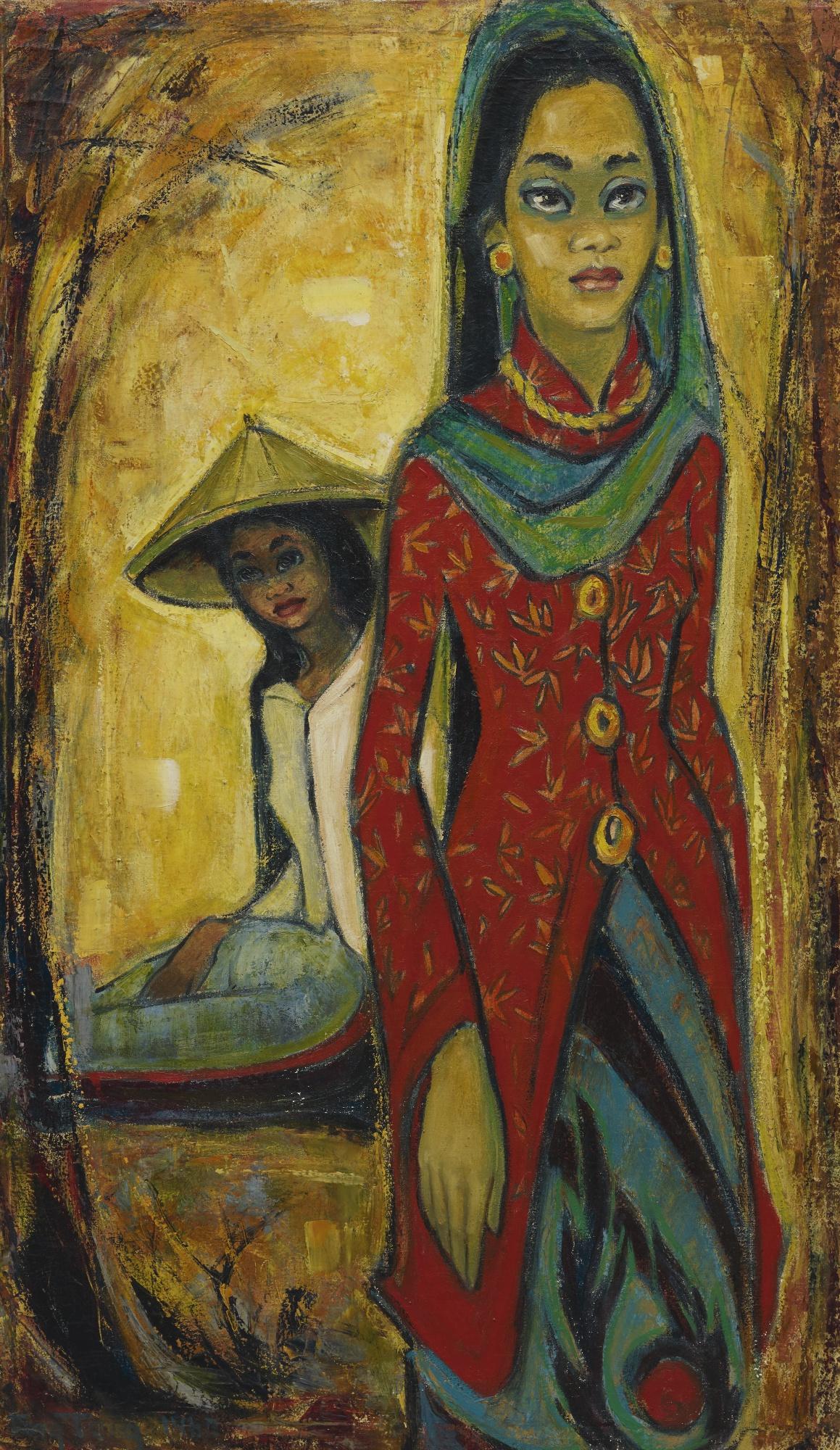 Ng Eng Teng - The Old And New Dress Of The Malaysian Lady