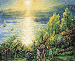 Ng Po Wan - A Stroll by the Lake