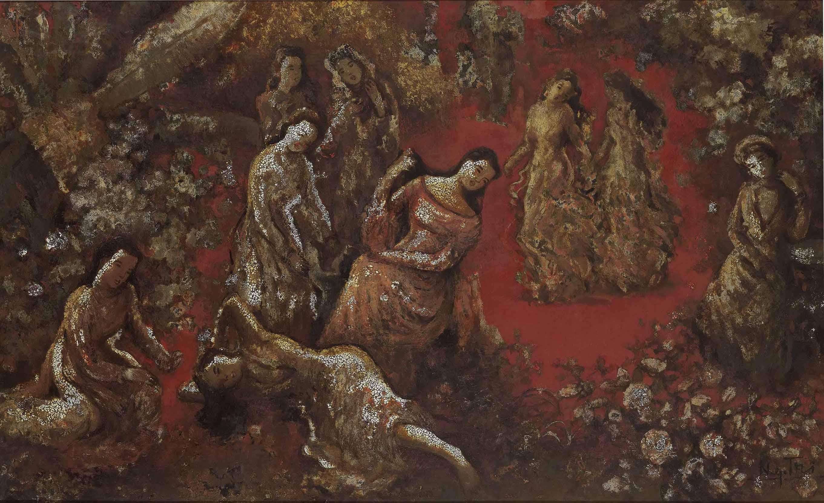 Nguyen Gia Tri - Ladies in the Garden