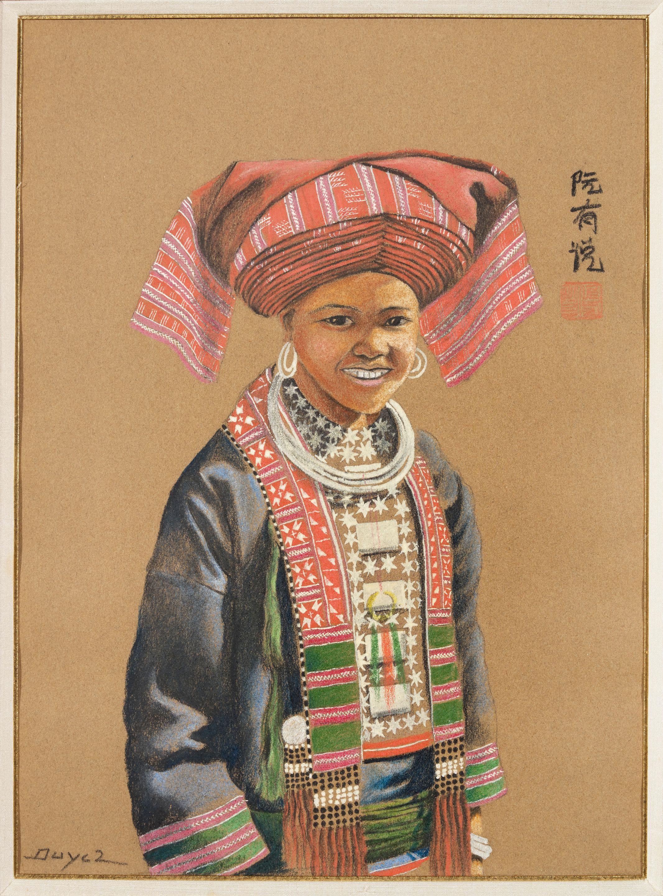 Nguyen Huu Duyet - Two portraits