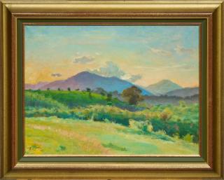 Nguyen Huyen - Collines au crépuscule