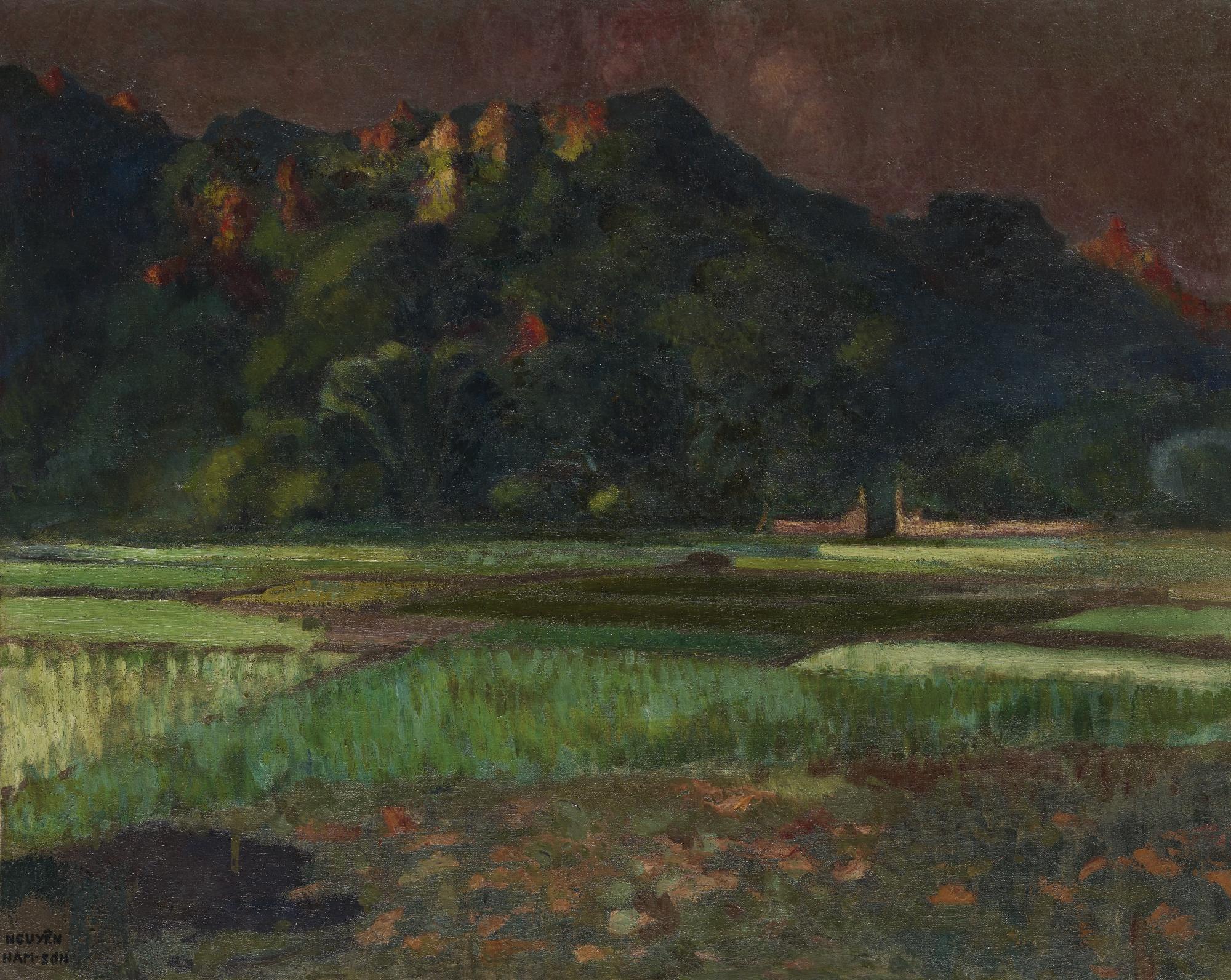 Nguyen Nam Son - Sunset On Trầm Mountain (Sài Sơn)