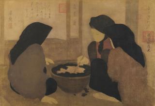 Nguyen Phan Chanh - Les Teinturières (Dyers At Work)