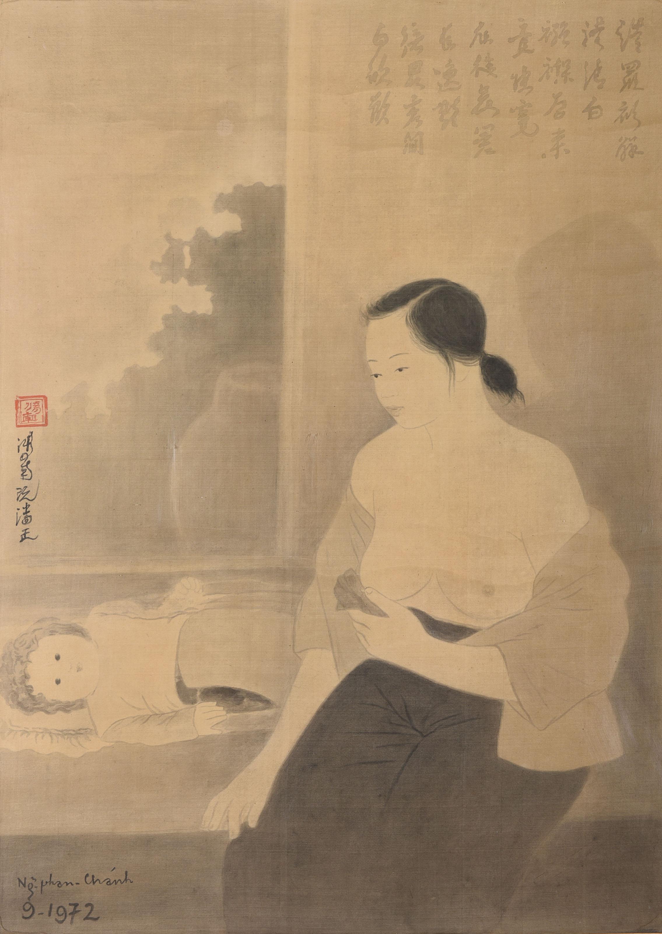 Nguyen Phan Chanh - Nursing a Baby