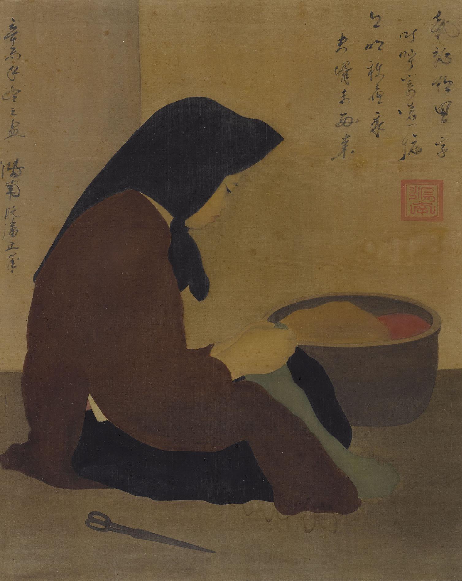 Nguyen Phan Chanh - Sewing