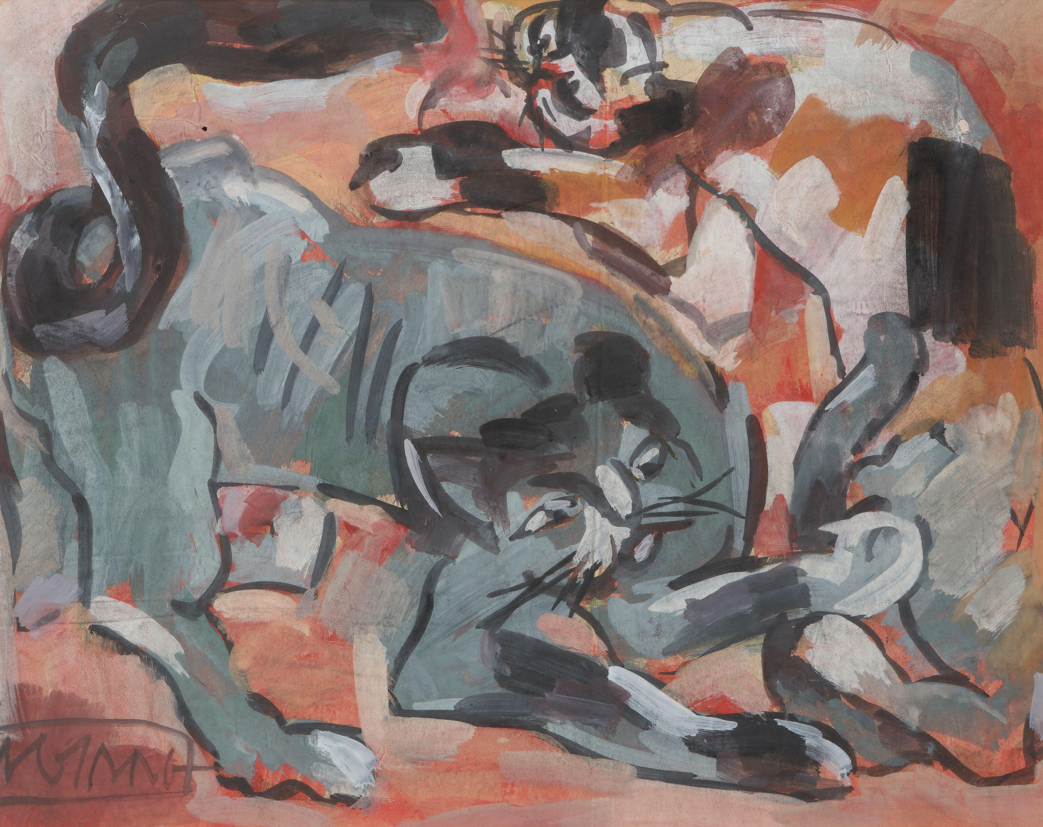 Nguyen Sang - Cats Playing