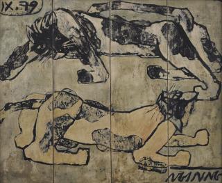 Nguyen Sang - Two Cats