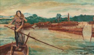 Nguyen Siên - River Scene