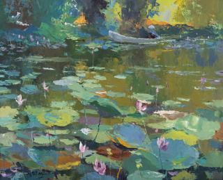 Nguyen Tri Minh - Etang De Lotus (Lotus Pond)