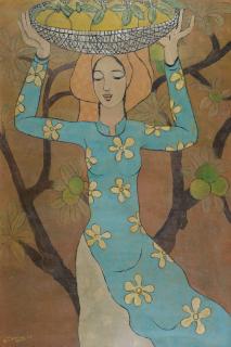 Nguyen Trung - LADY WITH POMELOS