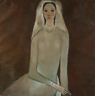 Nguyen Trung - Seated Woman