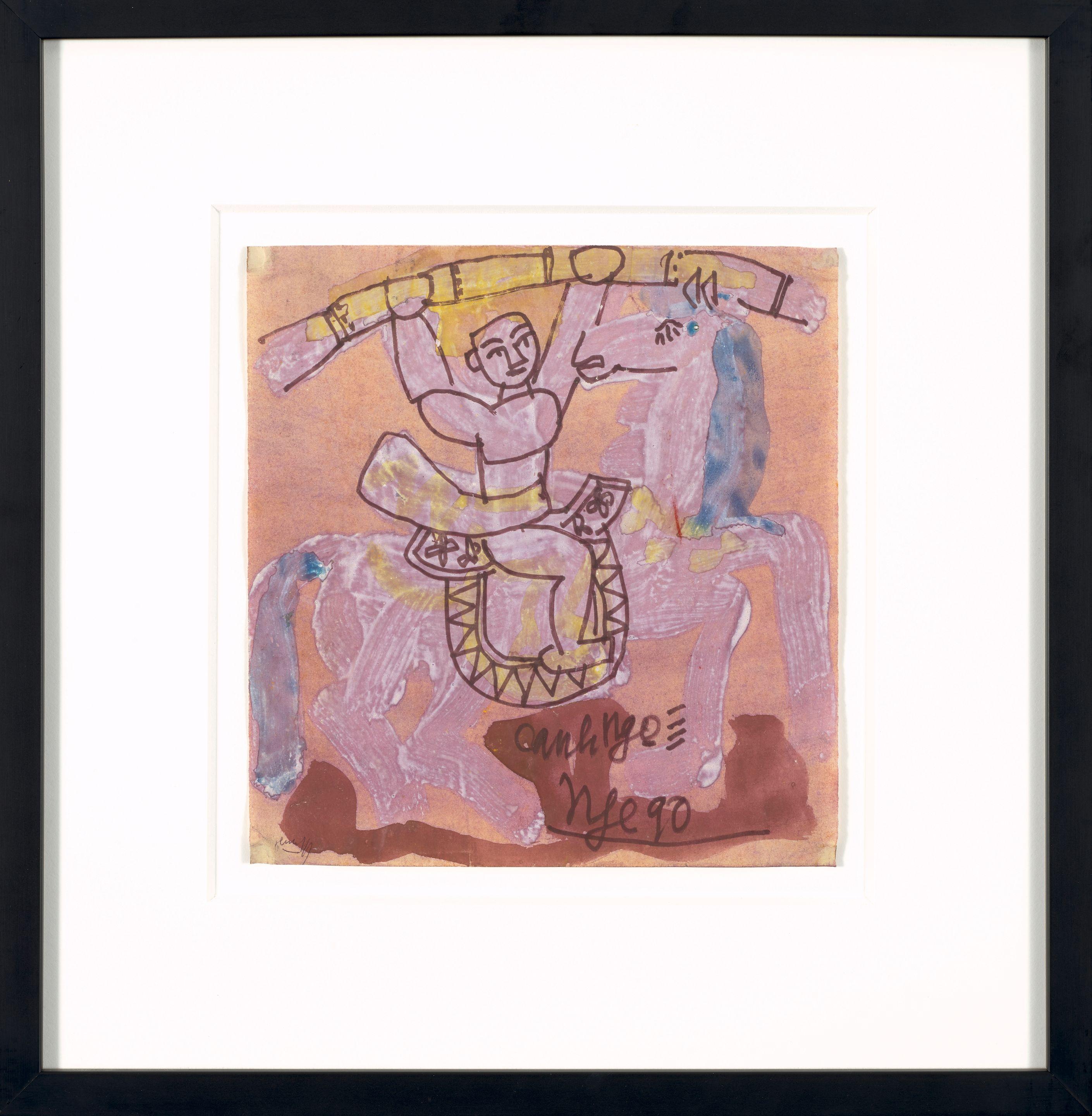 Nguyen Tu Nghiem - Cavalier sur son cheval