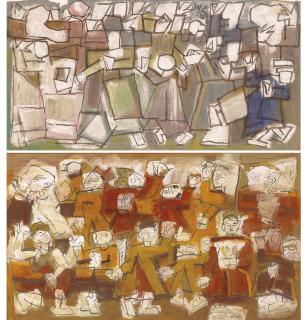 Nguyen Tu Nghiem - Dancers (Abstract); Dancers (Figures)
